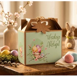 Prezent WIELKANOC Walizka KAWA HERBATA CZEKOLADA ZIELONA