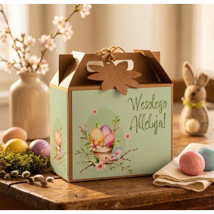 Prezent WIELKANOC Walizka KAWA HERBATA CZEKOLADA ZIELONA - KSANTYNA.pl