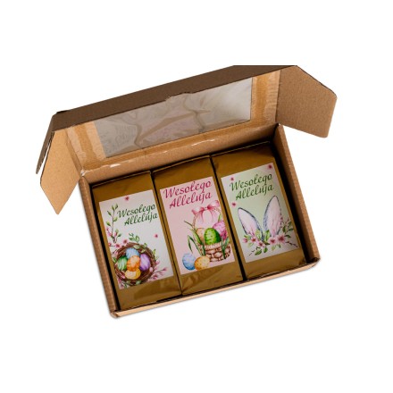 Prezent WIELKANOC Okienko 3x Kawa Herbata - KSANTYNA.pl