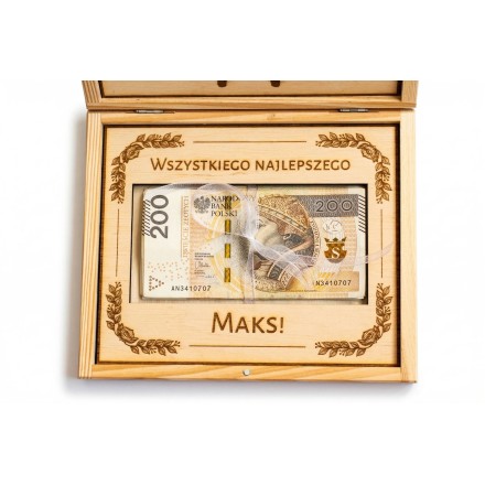 Prezent RÓŻNE OKAZJE PUDEŁKO GRAWER PERSONALIZACJA - KSANTYNA.pl