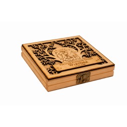 Prezent KOMUNIA PUDEŁKO NA SZTABKĘ ZŁOTA GRAWER PERSONALIZACJA - KSANTYNA.pl