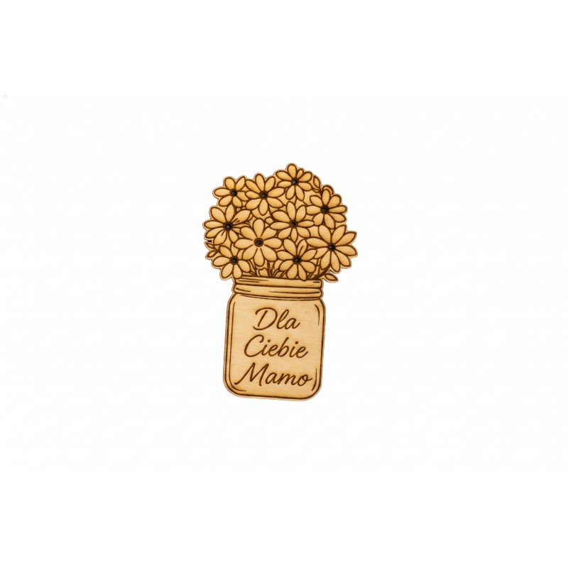 Prezent Dzień Matki WAZON NA KWIATY SERCA PERSONALIZACJA - KSANTYNA.pl