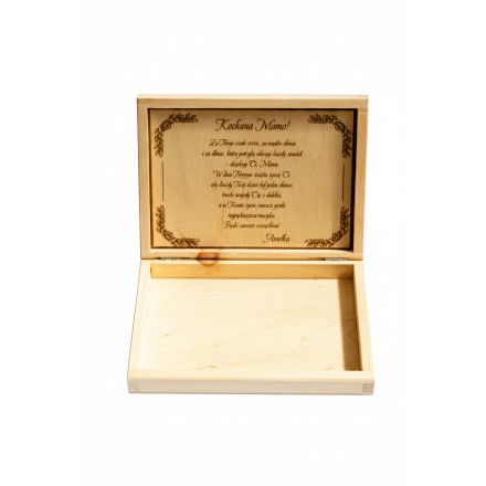Prezent DZIEŃ MATKI PUDEŁKO NA ZDJĘCIA GRAWER PERSONALIZACJA - KSANTYNA.pl
