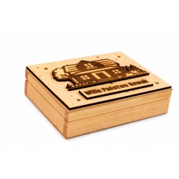 Prezent NOWOŻEŃCY PUDEŁKO GRAWER PERSONALIZACJA - KSANTYNA.pl