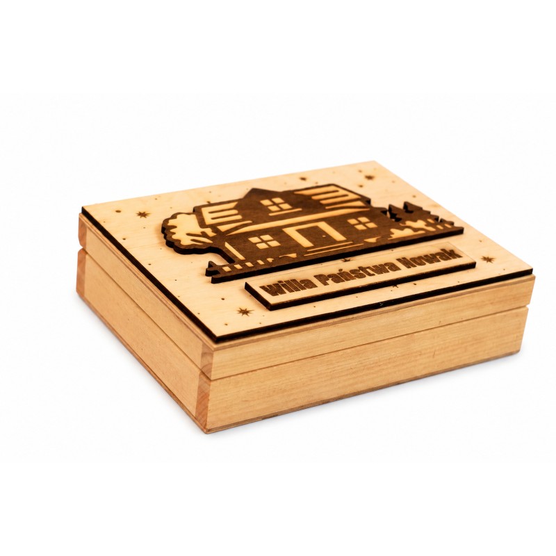 Prezent NOWOŻEŃCY PUDEŁKO GRAWER PERSONALIZACJA - KSANTYNA.pl