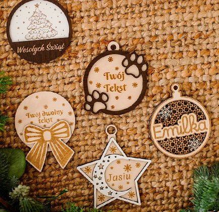 Świąteczne Prezenty grawerowane 