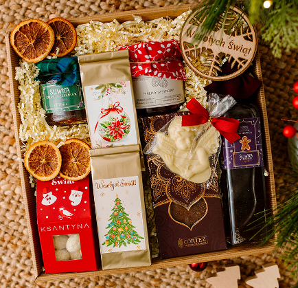  Świąteczne kosze prezentowe 